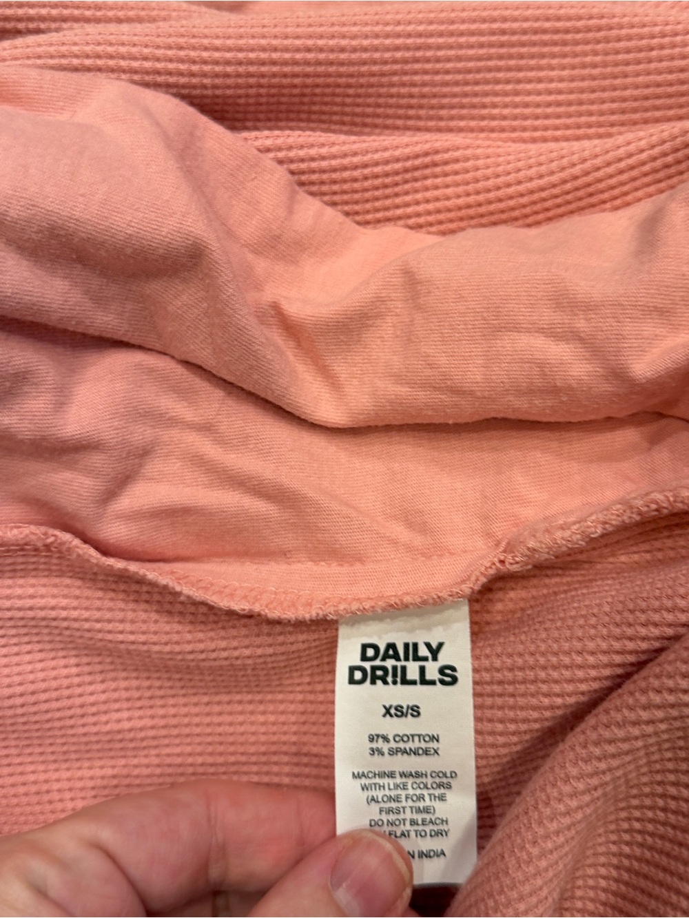 Daily Drills Dusty Rose Lounge Set - Picture 8 of 10
